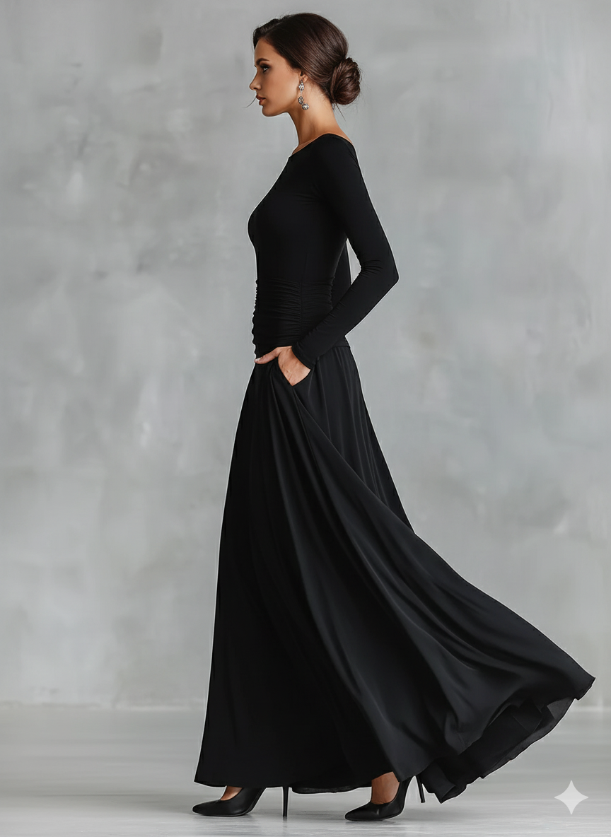 Rubi | Elegancka sukienka maxi